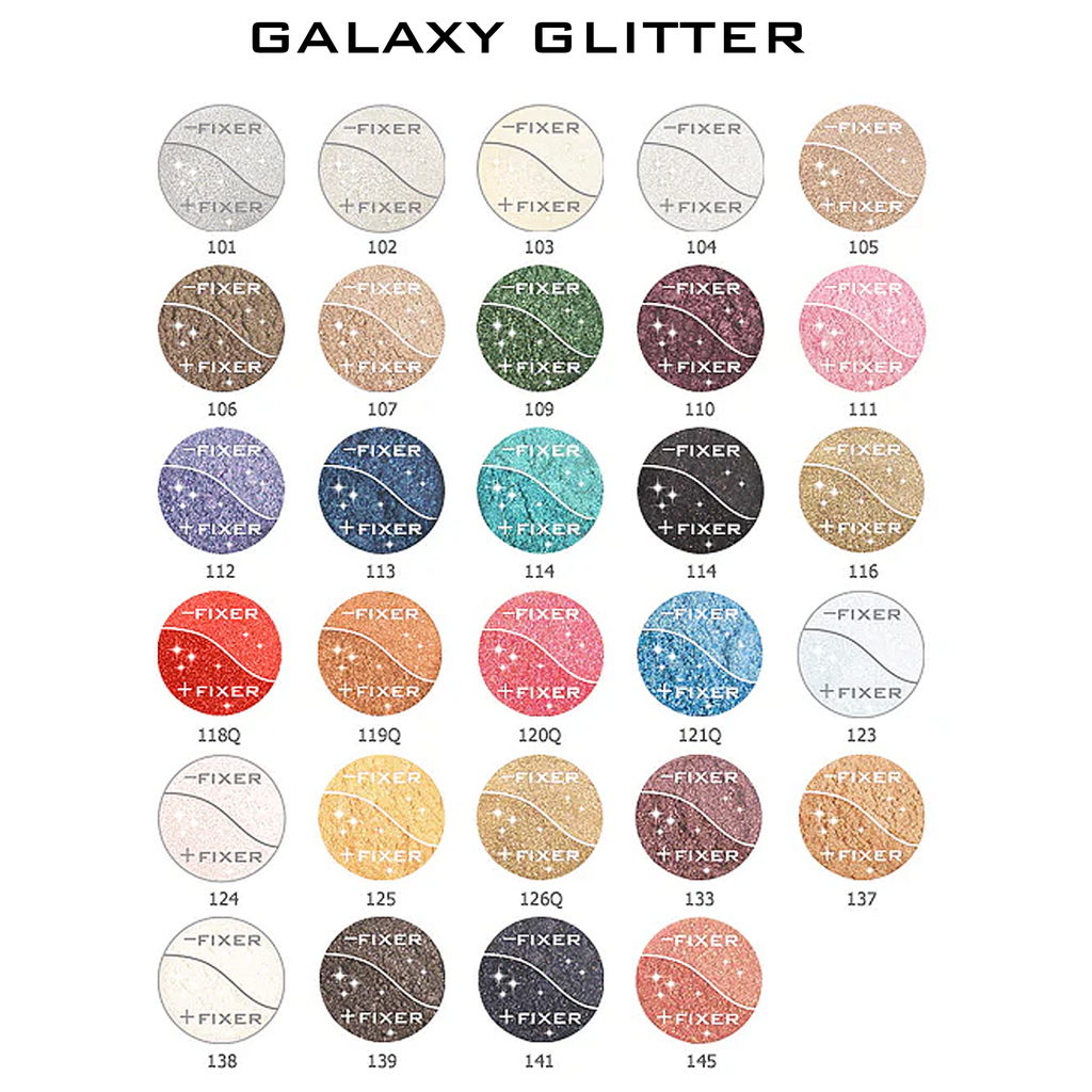 GALAXY GLITTER EYESHADOWS