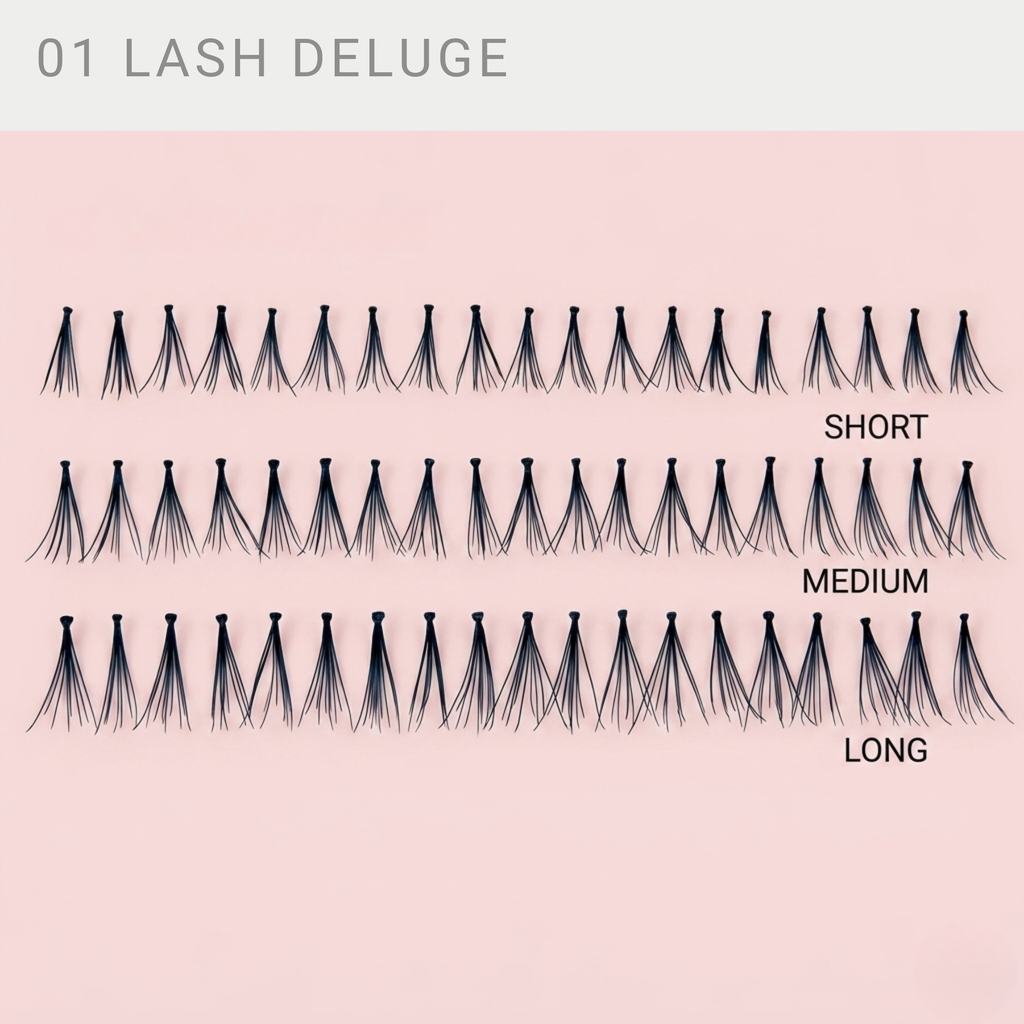 01 -  LASH DELUGE SPECIAL OCCASION FAKE EYELASHES