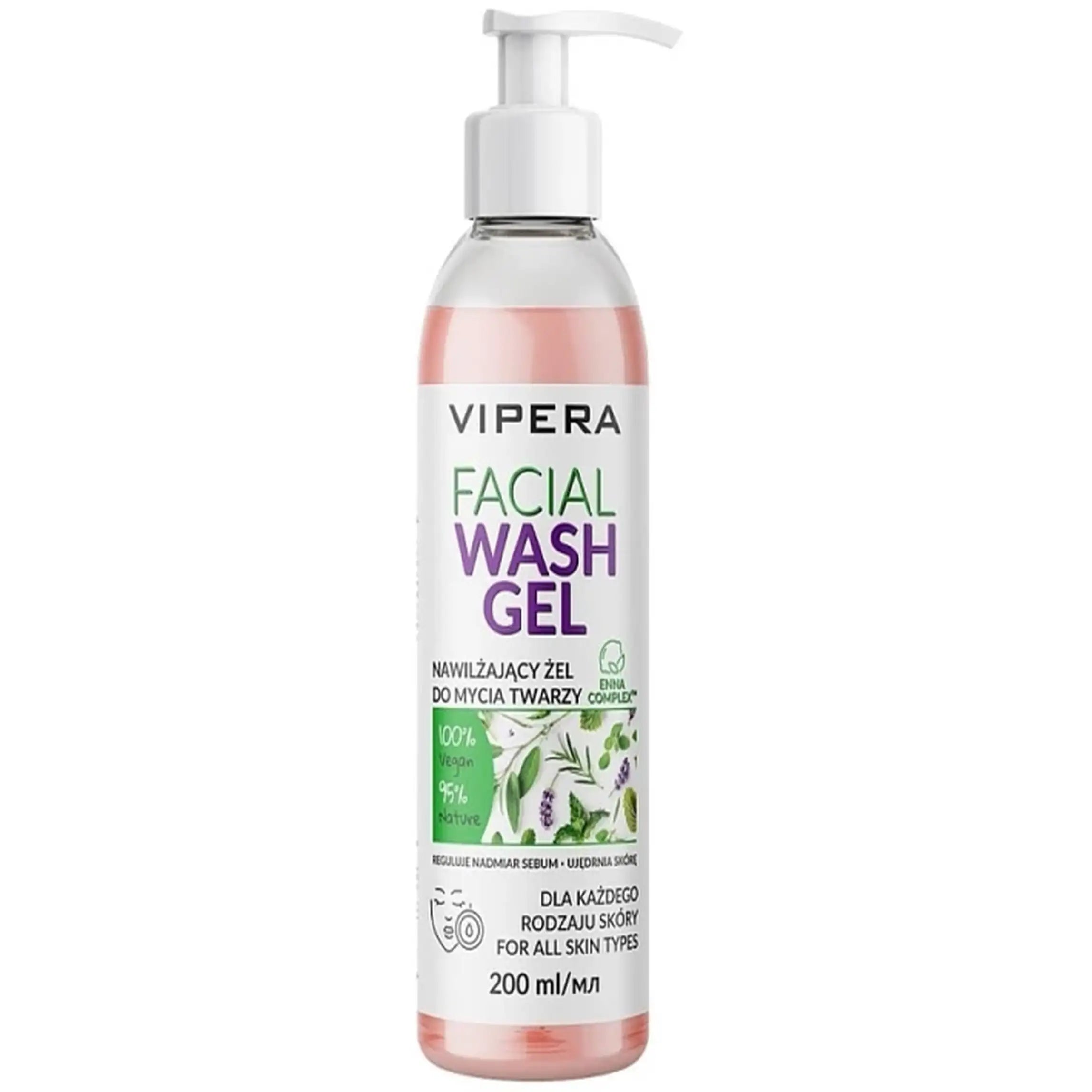 Vipera Facial Wash Gel Enna Complex 200Ml