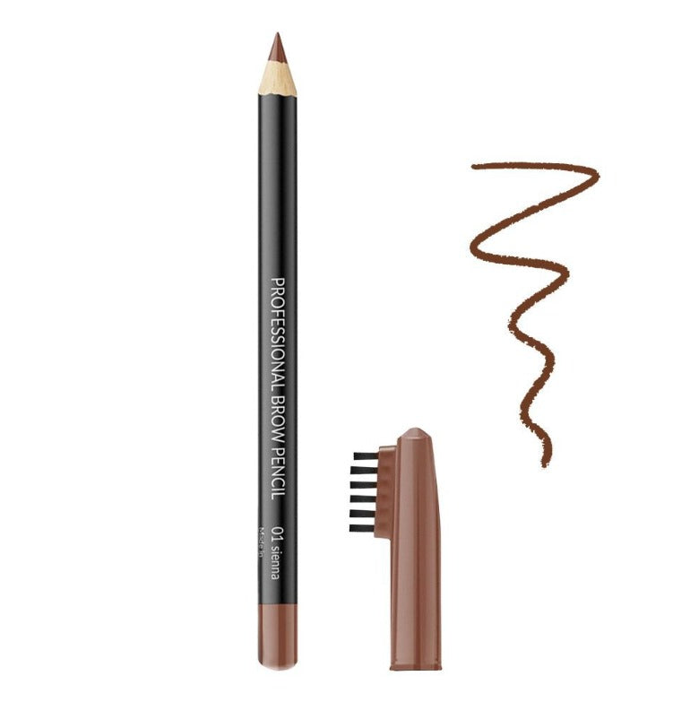 Professional Eye Brow Pencil, 01, Sienna