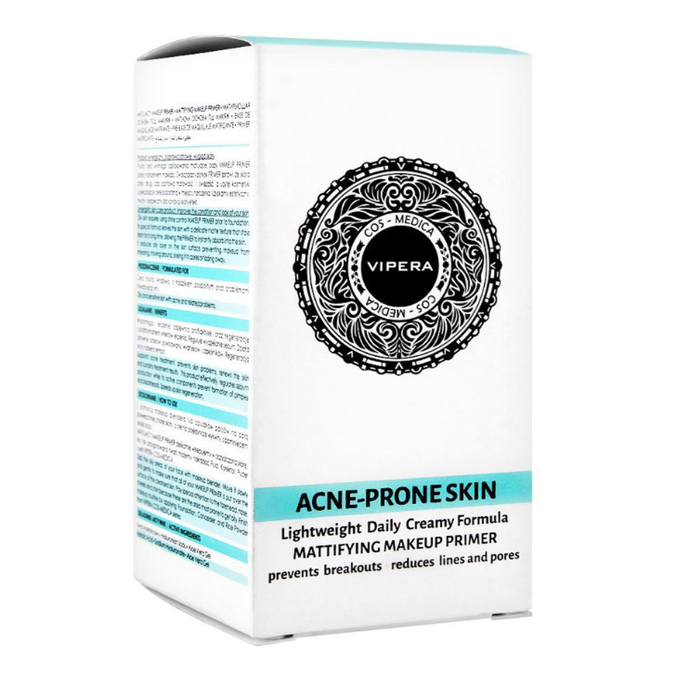 Vipera Acne Prone Skin Lightweight Mattifying Makeup Primer, 30ml