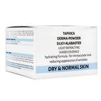 Tapioca DERMA-POWDER Loose SILKY ALABASTER, Dry & Normal Skin